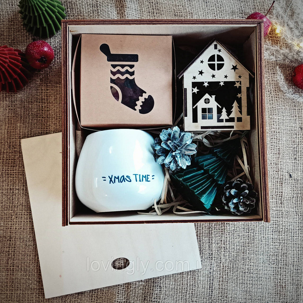 Подарочный новогодний бокс 