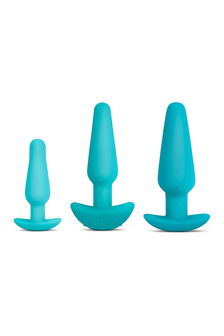 Набор для анального секса B-Vibe Anal Training 7 предметов, синий Sex Aura Киев - изображение 8