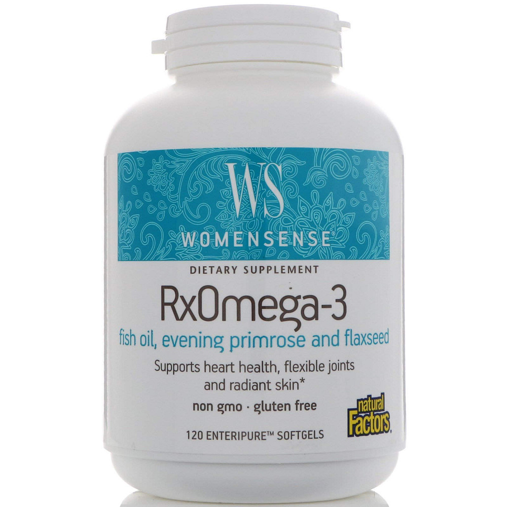 Омега-3 для женщин (WomenSense, RxOmega-3) 120 капсул Киев - изображение 1