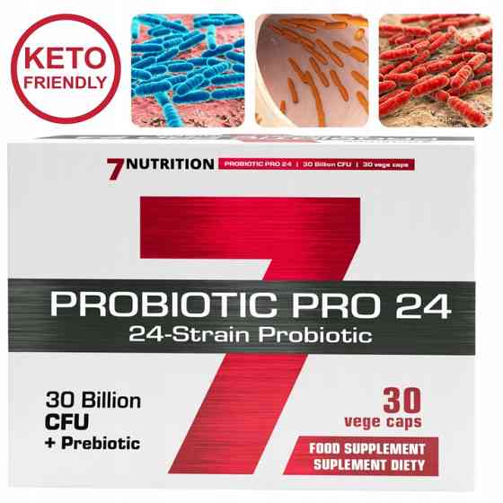Пробіотики Probiotic Pro 24 Strain 30 Billon CFU + Prebiotic 30caps Луцьк