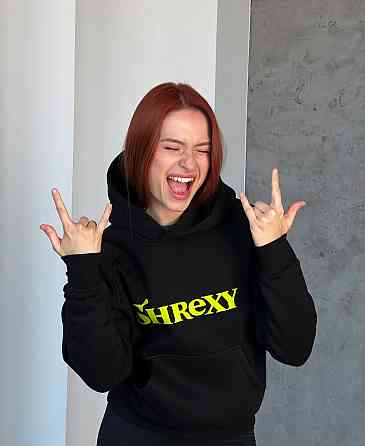 Худі чорне "SHREXY" S, Чорне Чернівці