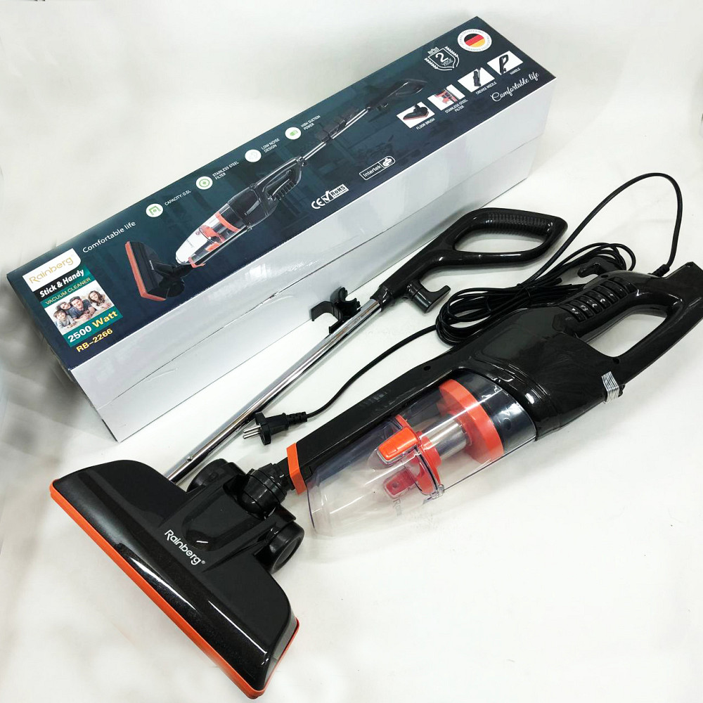 Удобный ручной пылесос без мешка, Электрический вертикальный пылесос Доступный ручной для дома QC-76 Львов - изображение 8