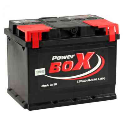 Акумулятор автомобільний PowerBox 60 Аh/12V А1 Euro (SLF060-00) Вінниця