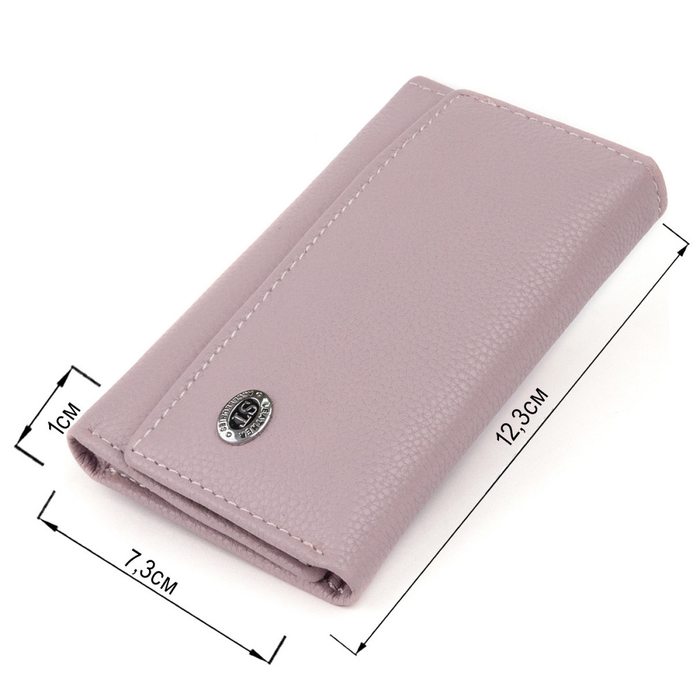 Ключница-кошелек женская ST Leather 19223 Лиловая Киев - изображение 8