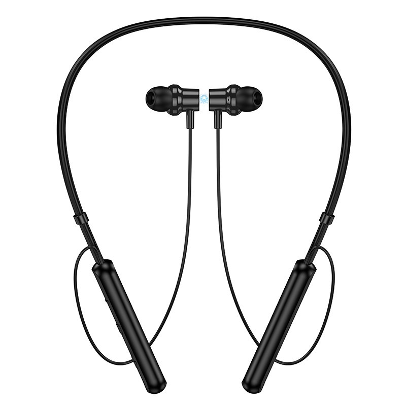Беспроводные спортивные наушники BOROFONE BE72 Sun neck hanging BT earphones Black Одесса - изображение 6