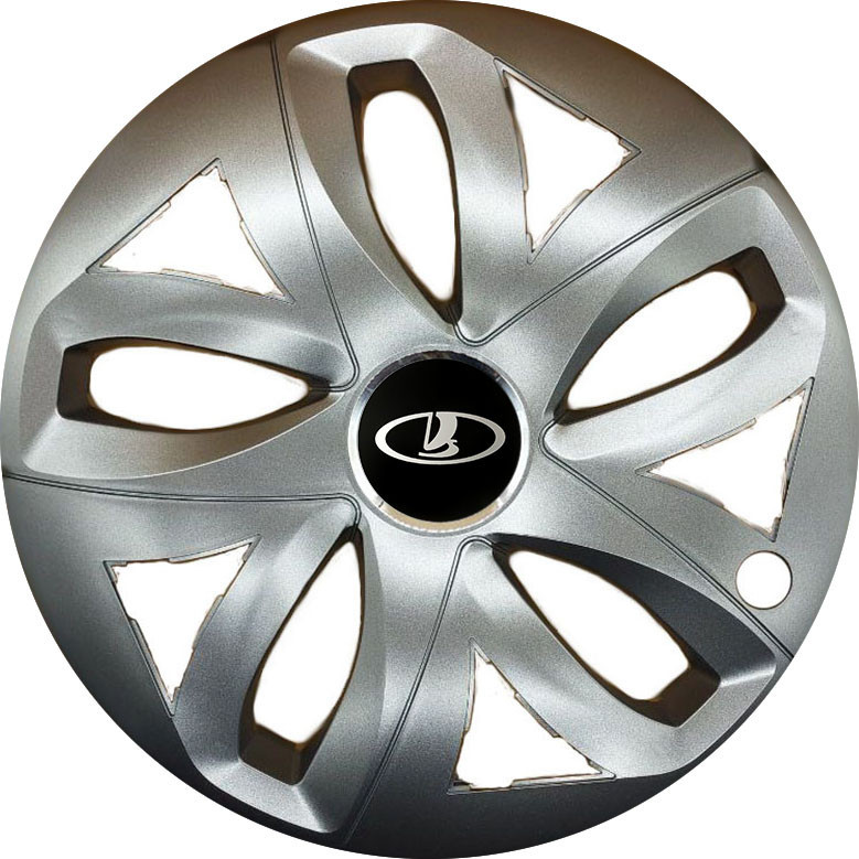 Автомобильные модельные колпаки R14 Lada 229 4шт, SJS, серебряные Киев - изображение 1