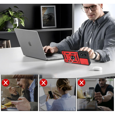 Чохол до мобільного телефона BeCover Military Motorola Moto G04/G04s Red (713065) Вінниця - фото 5