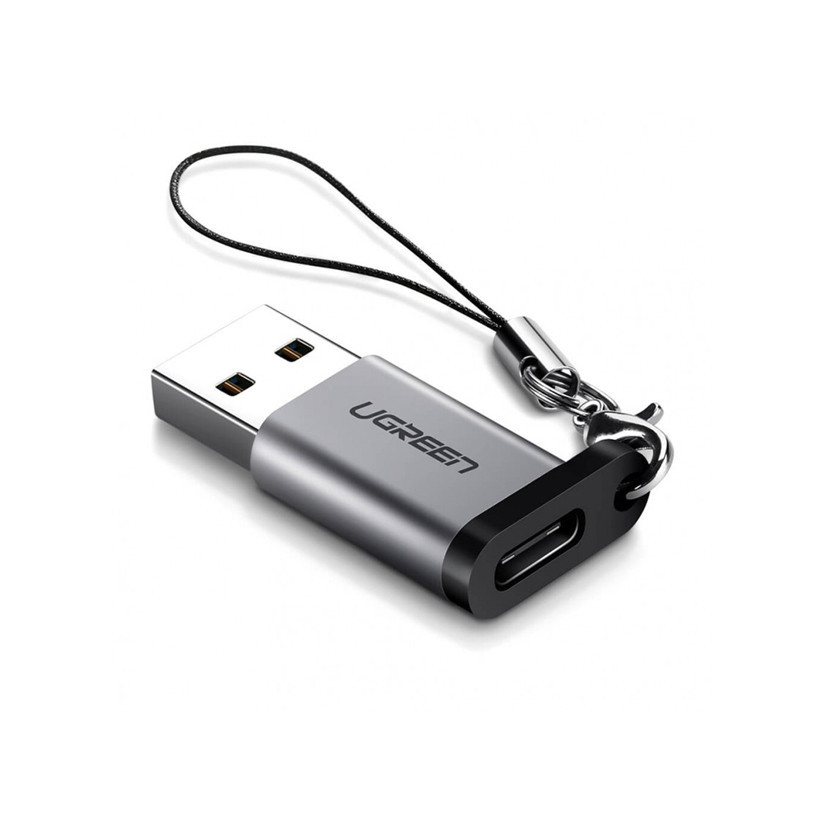 Перехідник-адаптер USB 3.0 до Type-C Ugreen US276 (Темно-сірий) Миколаїв - фото 3