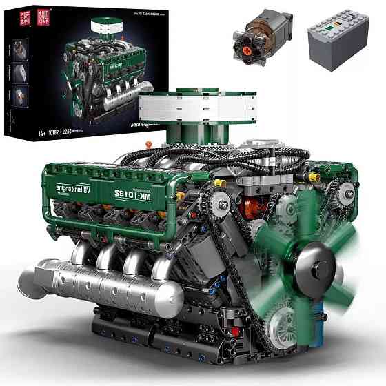 Конструктор Technic Mould King 10216 — Турбореактивний двигун (1214 деталей) Київ