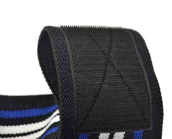 Кистьові бинти Power System PS-3500 Wrist Wraps  Blue/Black Кам'янське