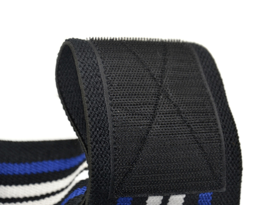Кистьові бинти Power System PS-3500 Wrist Wraps  Blue/Black Кам'янське - фото 3