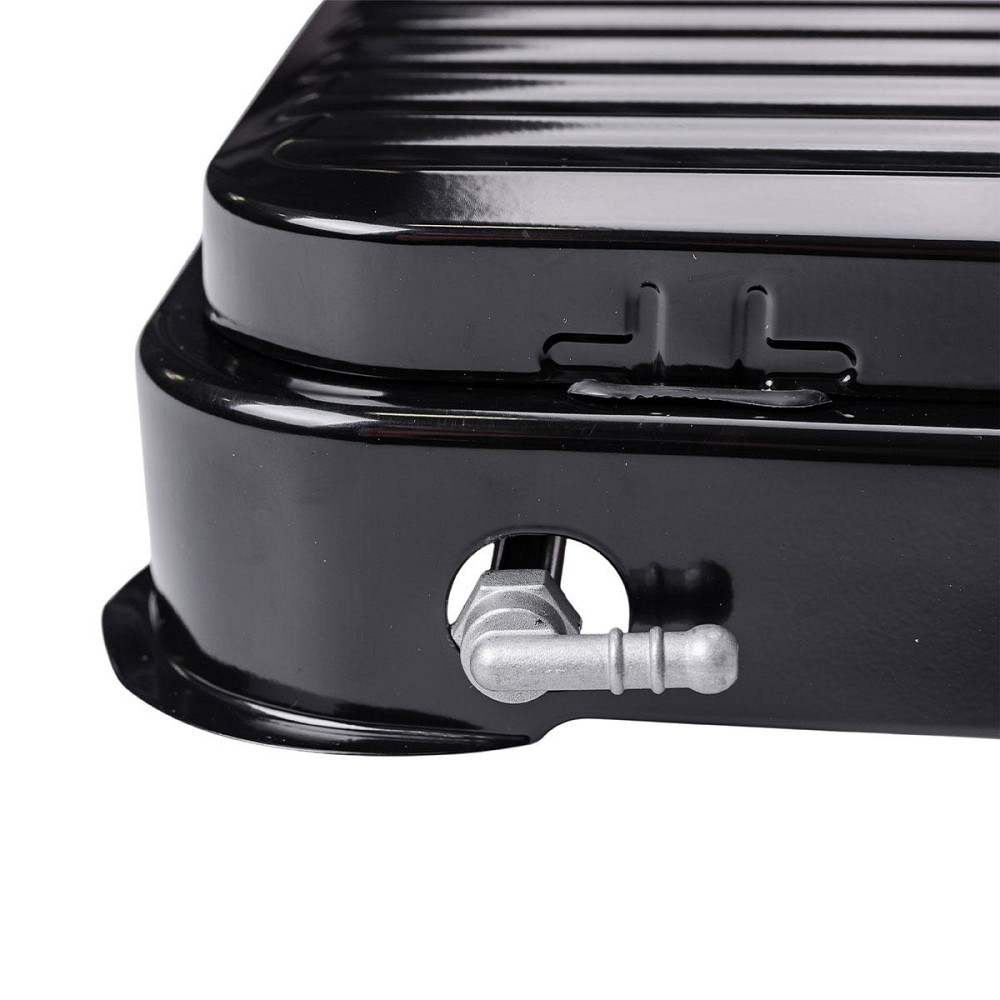 Настольная газовая плита на 2 конфорки 4.4 кВт мини газовая плита для баллонного газа Черная Sokany SK-6002 Киев - изображение 8