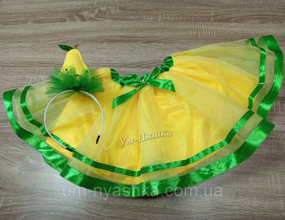 Костюм Грушка юбочка + ободок Груша Кривой Рог - изображение 3