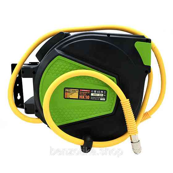 Пневмошланг у котушці Procraft HK10 Київ
