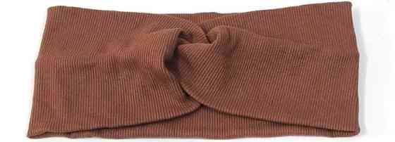 Пов'язка жіноча осінна коричнева Київ