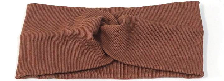 Повязка женская осенняя коричневая Киев - изображение 1