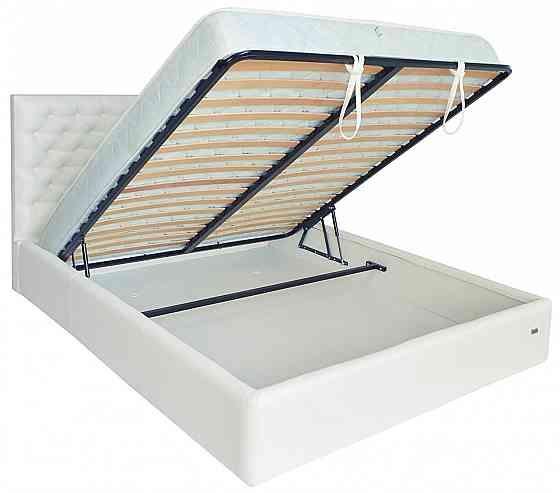 Кровать Cambridge Comfort 120 х 200 см Boom 01 С подъемным механизмом и нишей для белья Белый Киев
