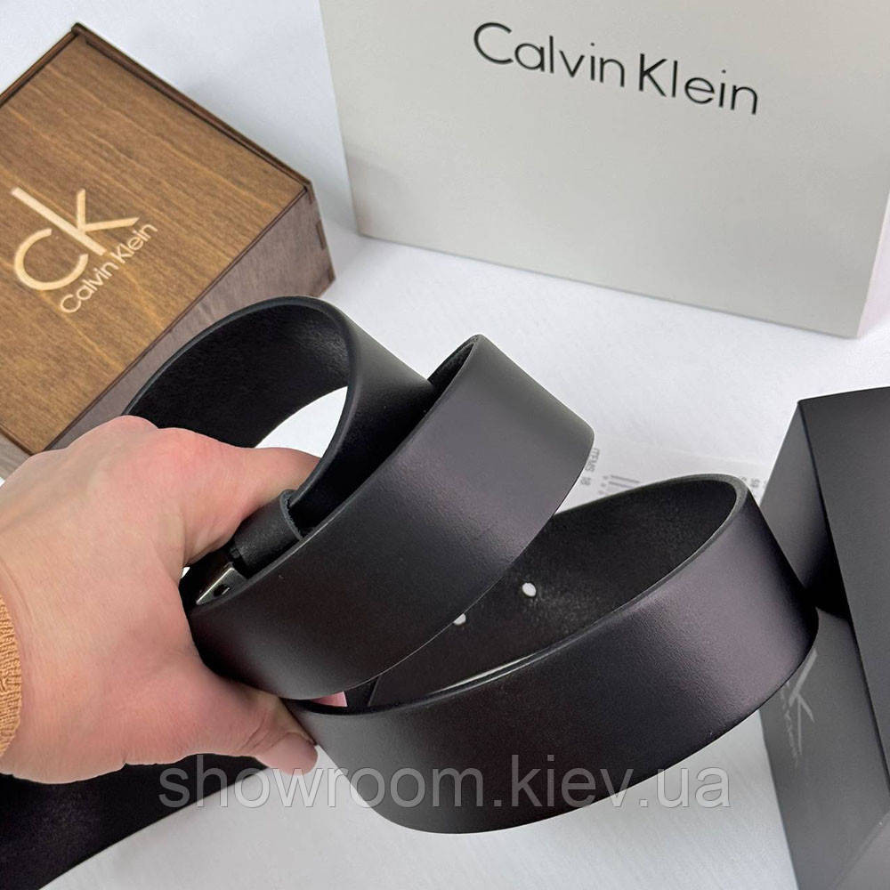 Чоловічий шкіряний брендовий ремінь (416) Київ - фото 4