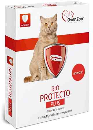 Репелентний нашийник Over Zoo Bio Protecto Collar For Cats від бліх для кошек - 35 см Київ