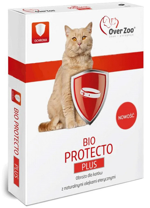 Репелентний нашийник Over Zoo Bio Protecto Collar For Cats від бліх для кошек - 35 см Київ - фото 1