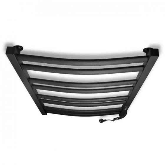 Електрична сушарка для рушників Laris Зебра Атлант ЧКЧ8 500Х900 Е чорний, правильне під'єднання Київ