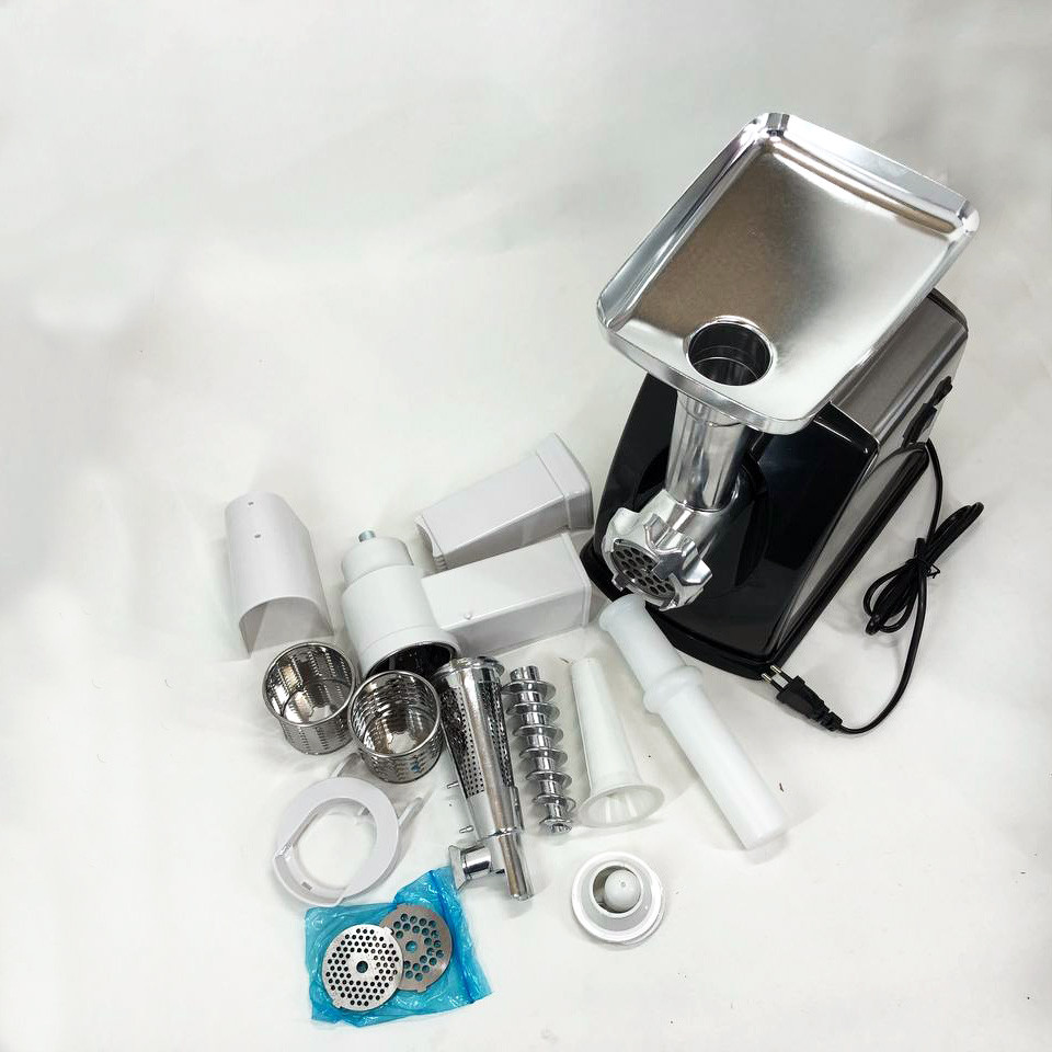 Шнековая электро мясорубка Suntera SMG-5454SS 2200 Вт, Кухонная мясорубка с реверсом MY-93 Львов - изображение 6