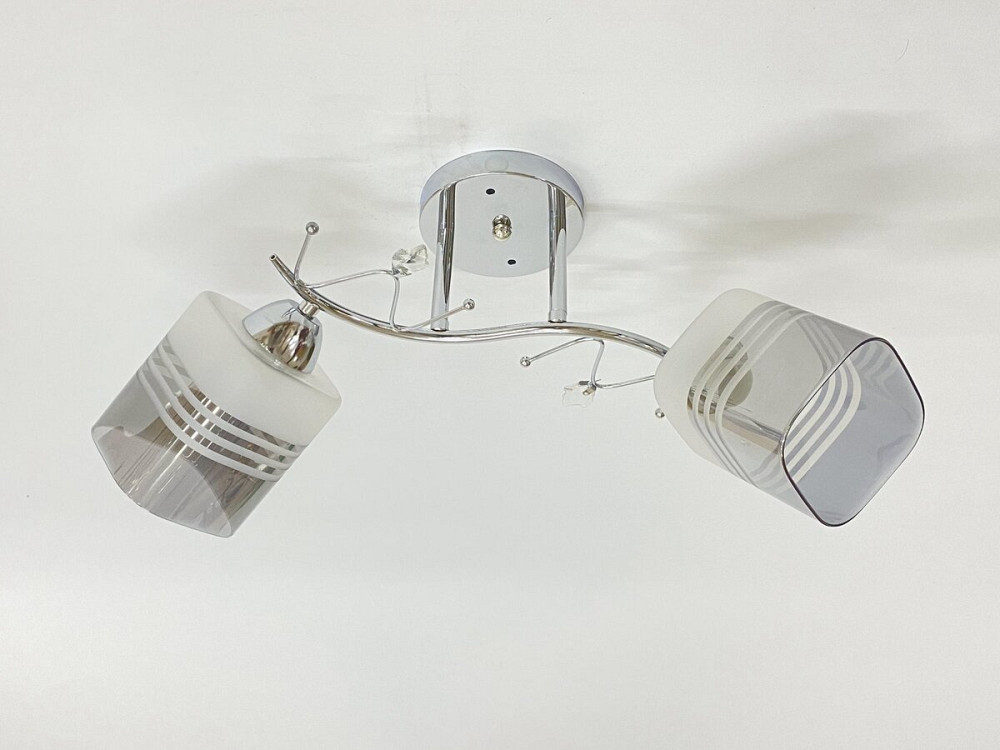VALESO Стельова люстра на 2 плафони 91186B/2 хром Коломыя - изображение 1