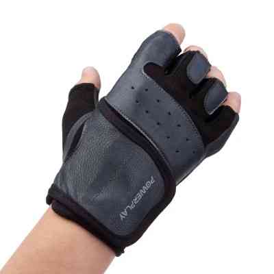 Перчатки для фитнеса PowerPlay 2229 чорні M (PP_2229_M_Black) Винница
