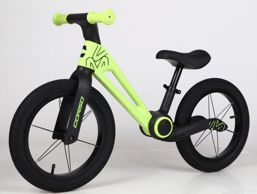 Велобіг дитячий 14" Cors NL-83150 складна нейлонова рама, надувні колеса біговел для дітей Київ - фото 1