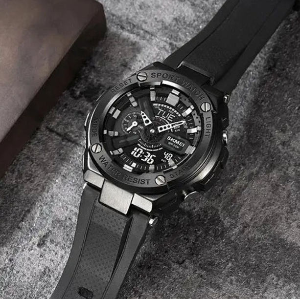 Годинники наручні SKMEI 2101BK, ЧОРНИЙ, 10309 Дніпро - фото 2