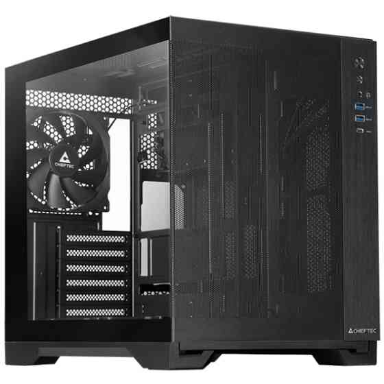 Корпус Chieftec VISIO AIR GM-30B-M-OP ATX, без БЖ, Black Вінниця