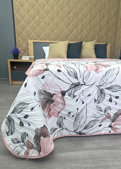 Покривало Decorator Dusty Blossom 140х215 см з різнобарвним квітковим принтом (85-182) Київ - фото 8