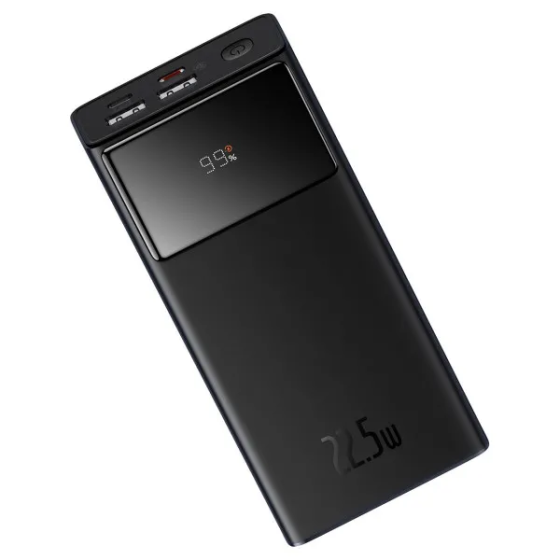 Зарядний акумулятор Baseus Star-Lord Digital Display 30000mAh Fast Charge 22.5W PPXJ080101 (Чорний) Вінниця