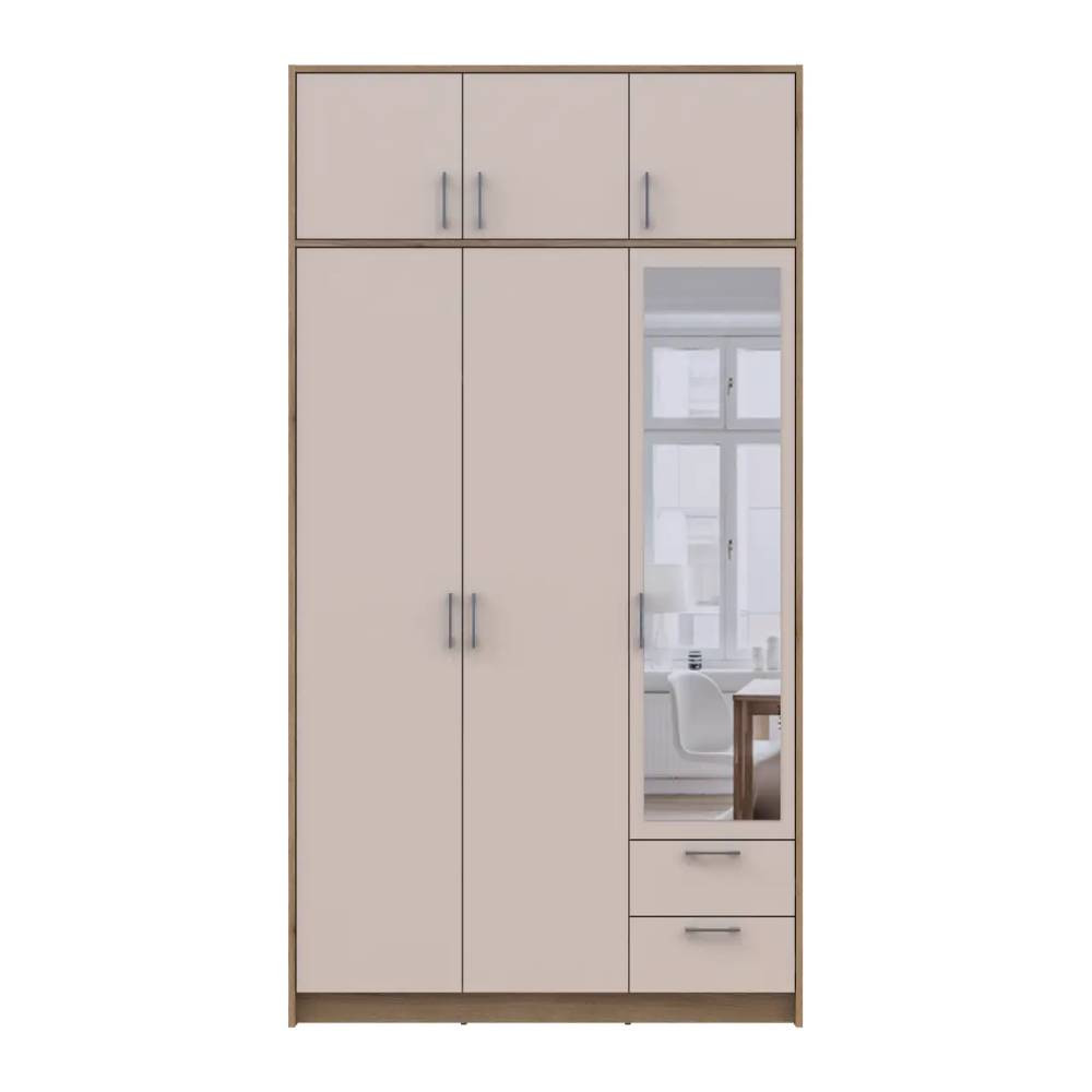 Антресоль Doros Ронди Дуб Артизан/Кашемир 3 ДСП 121х52х41 DRS-011602 (80737823) Львов - изображение 5