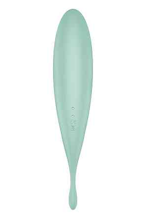 Смарт-вибратор для клитора с вакуумной стимуляцией Satisfyer Twirling Pro+ Mint Sex Aura Киев