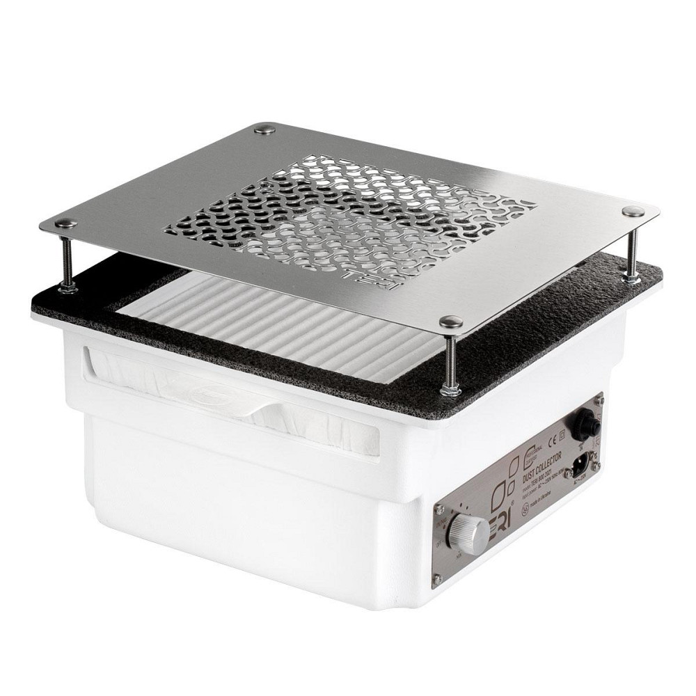 Вбудовувана манікюрна витяжка Teri 800  біла  (решітка металік) Київ - фото 1