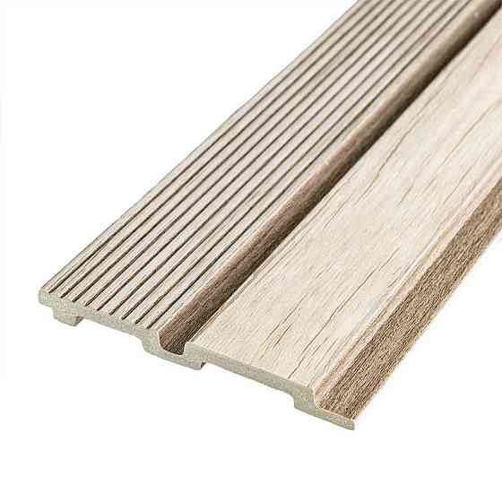 Рейка декоративна PS 2900х120х12мм Світле дерево SW-00001750 Київ