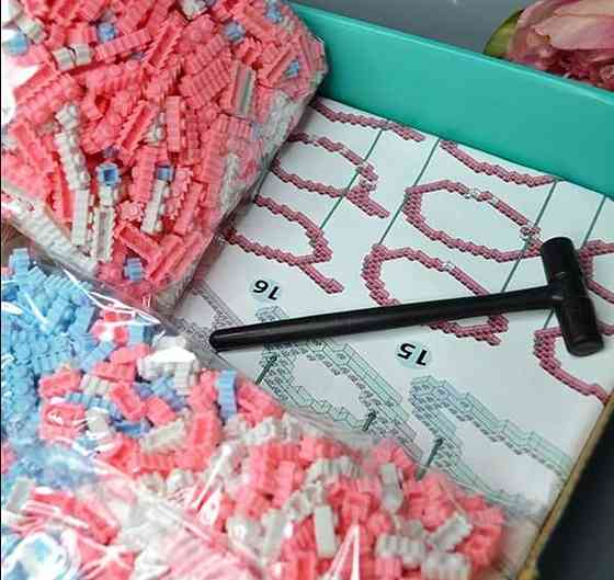 Блочний конструктор Bearbrick Арт-игрушка Ведмедик Magic Blocks Мишка. Харків