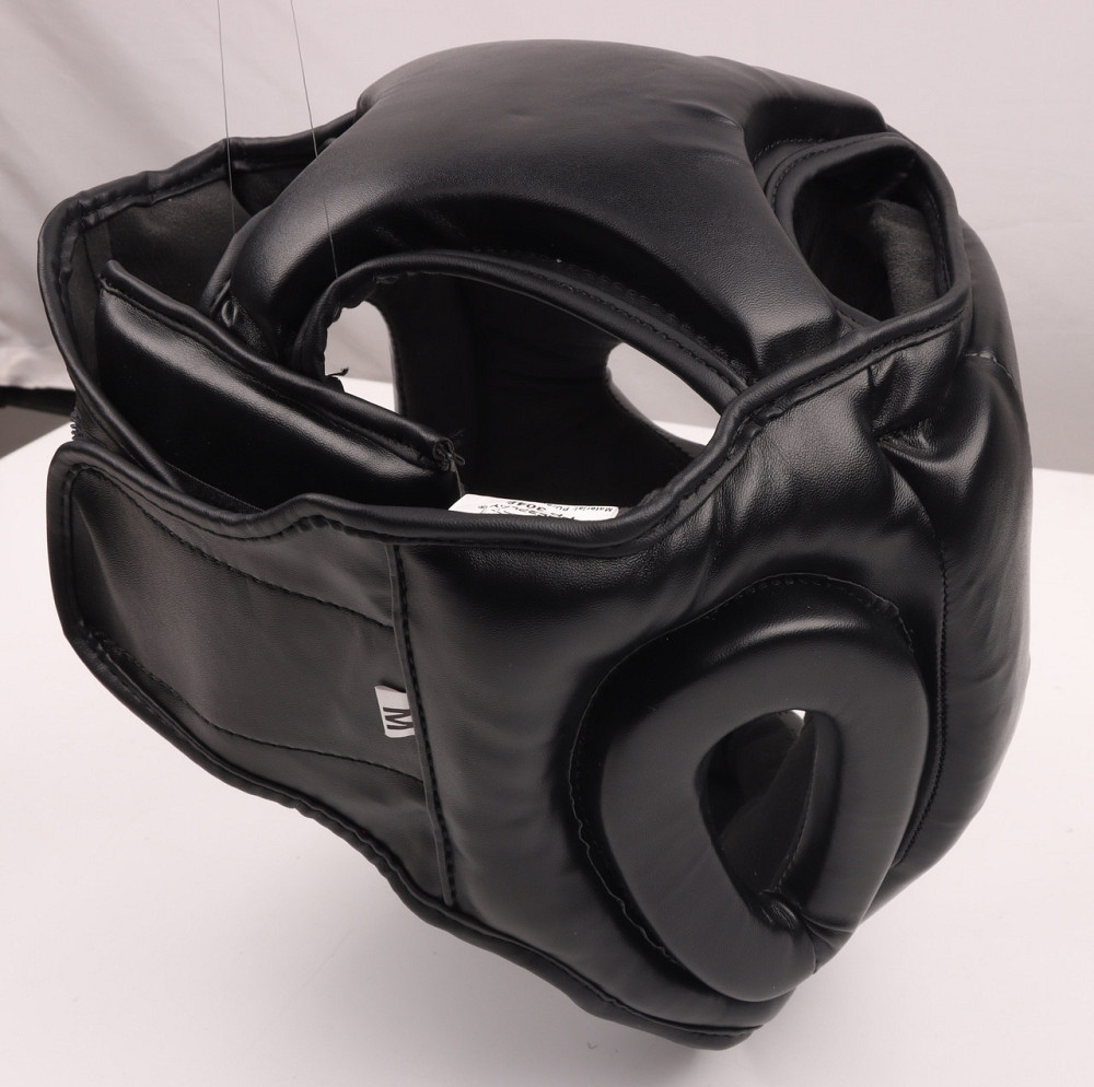 Боксерський шолом тренувальний PowerPlay 3048 Чорно-Білий S Кам'янське - фото 8