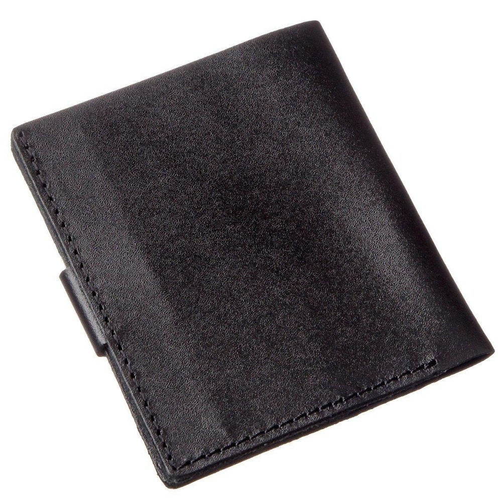 Портмоне вертикальное мужское кожаное SHVIGEL 16225 Черное Киев - изображение 5