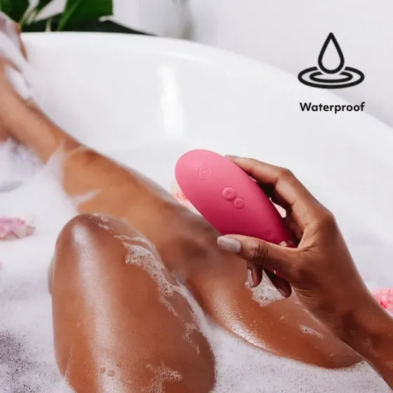 Вакуумный клиторальный стимулятор Womanizer Premium 2 Respberry Sex Aura Киев