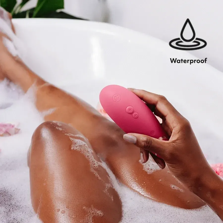 Вакуумный клиторальный стимулятор Womanizer Premium 2 Respberry Sex Aura Киев - изображение 6