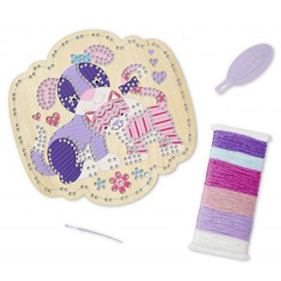 Набір для творчості Melissa&amp;Doug Вишивка по дереву Кошеня і щеня (MD8916) Вінниця - фото 2