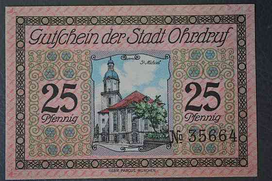 Германия. Нотгельд. 25 Pf ( 12 ) Полтава