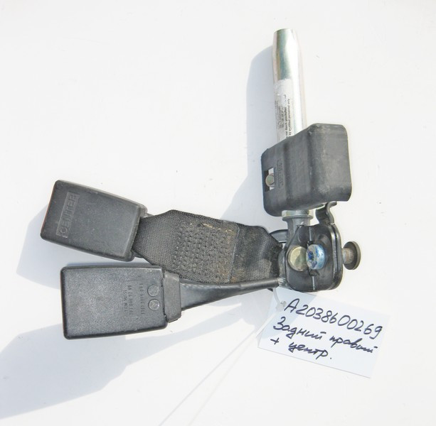 Mercedes-Benz  A2038600269 Засувка ременя безпеки задня права та центральна С-Class W203 Одеса - фото 1