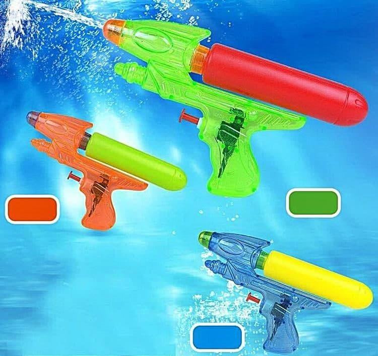 Водний пістолет 17.5 см,3 кольори, у пакеті 20*11.5*4см Київ - фото 1