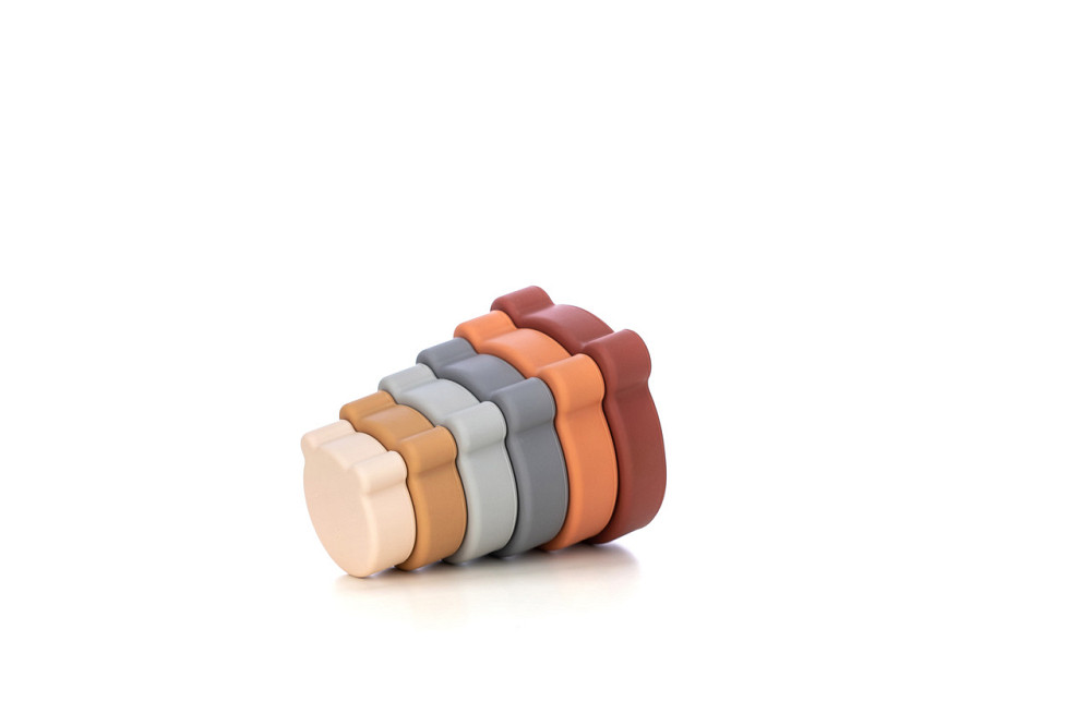 Силиконовый сортер FreeON Башня медведь, brown Киев - изображение 7