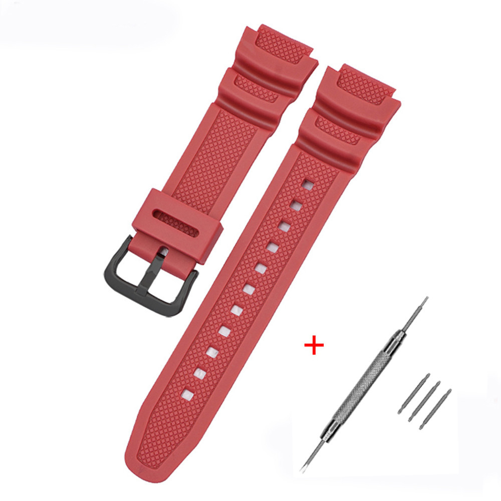 Ремінець для Casio G-Shock AE-1000/1200 Red BK SBR Київ - фото 1