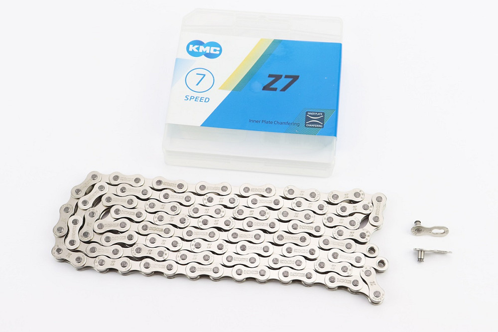 Ланцюг приводний 1/2х3/32х114L 7 швидкостей, сріблястий Z7 Киев - изображение 1