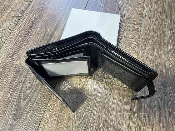 Чоловічий шкіряний гаманець портмоне для автодокументів ST Leather Київ